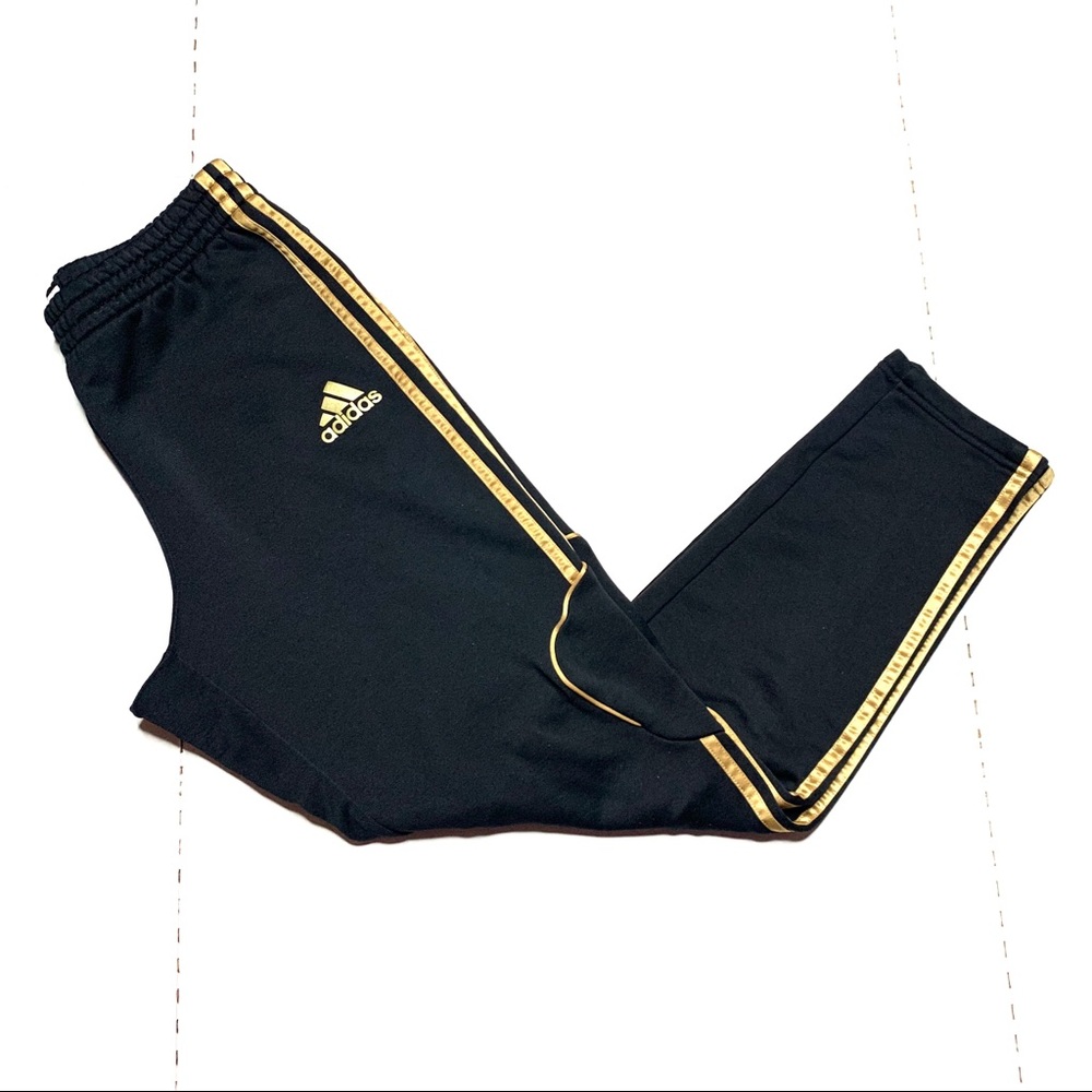 ❌  [SOLD] Adidas Black/Gold Clima Cool Slimfit